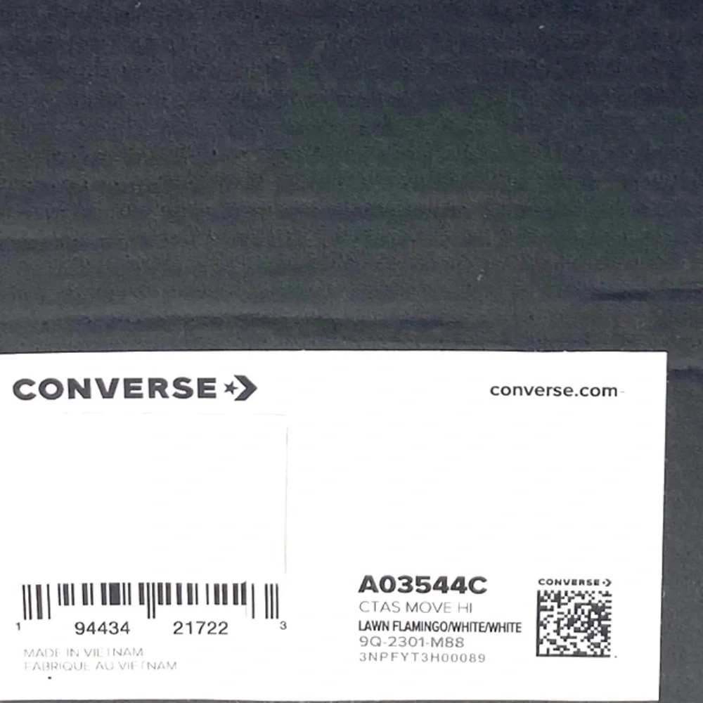 Converse Chuck Taylor Move Platform Flamingo Canvas Women's Shoes Casual A03544C - Picture 9 of 10